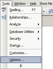 Anzeigen von Abfrage und Tabelle in MS-Access