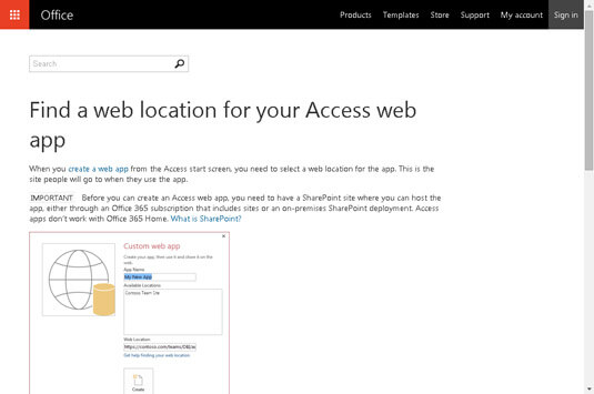 So erstellen Sie eine Access Web-App Im Access 3