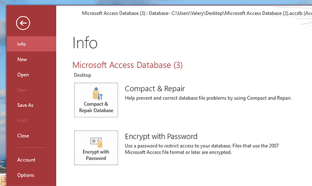 Access kann die Datenbank nicht aktualisieren