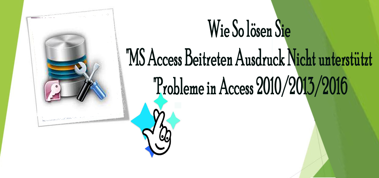 MS Access Beitreten Ausdruck Nicht unterstützt