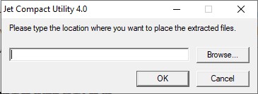 Die Datenbank muss repariert werden oder ist keine Datenbank datei