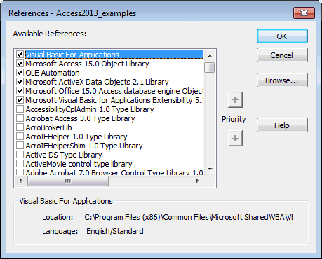Access Der Ausdruck beim Laden, den Sie als Ereigniseigenschaft